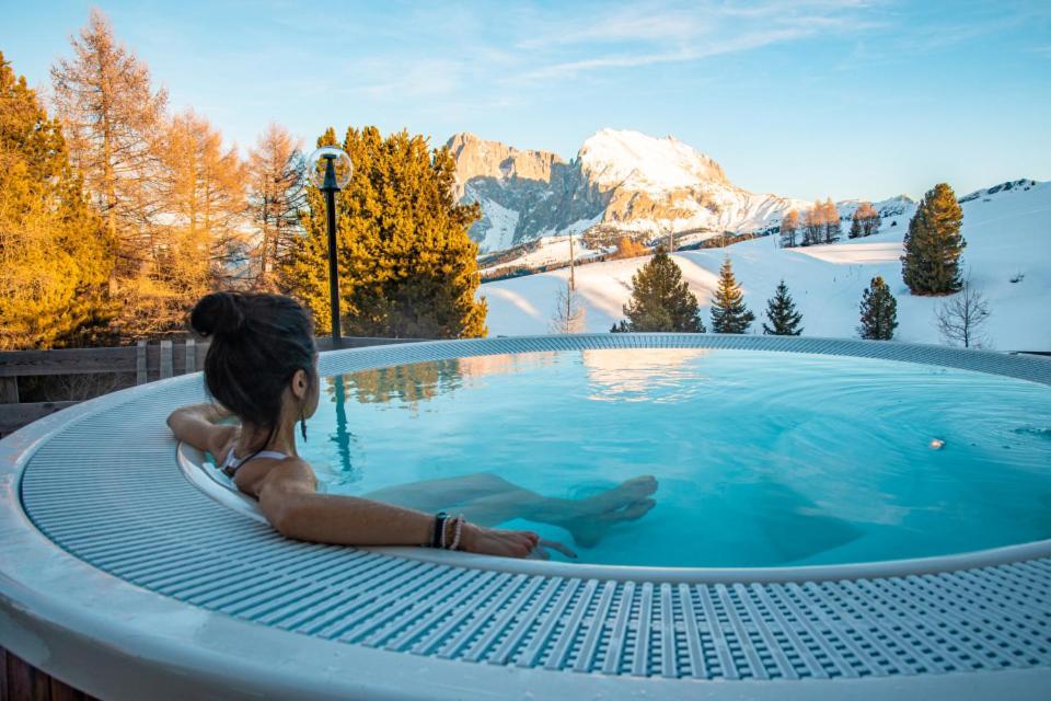 Paradiso Pure.Living Vegan Hotel Alpe Di Siusi Exterior foto
